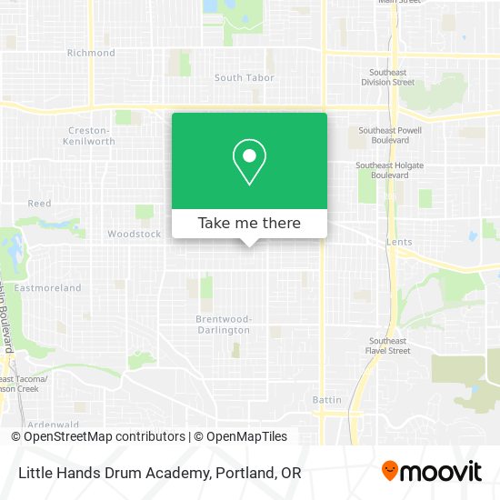 Mapa de Little Hands Drum Academy