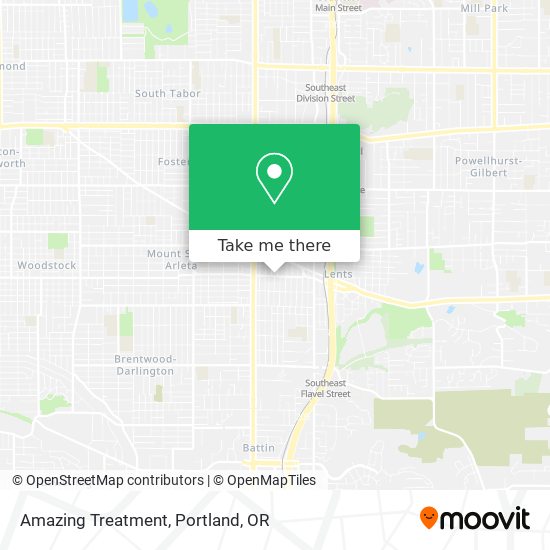 Amazing Treatment map