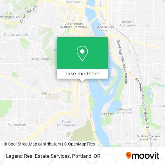 Legend Real Estate Services map