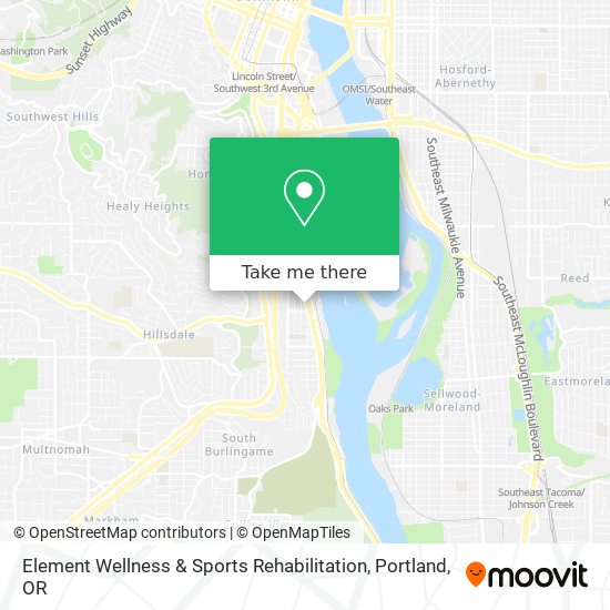 Element Wellness & Sports Rehabilitation map