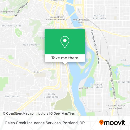 Mapa de Gales Creek Insurance Services