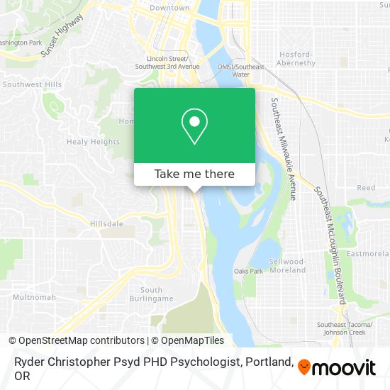 Mapa de Ryder Christopher Psyd PHD Psychologist