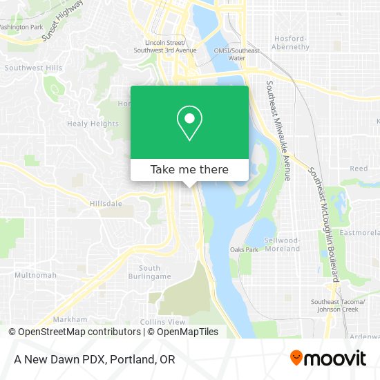 A New Dawn PDX map