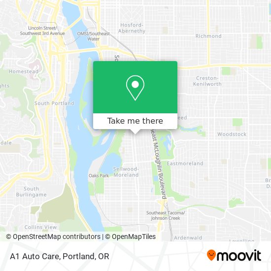 A1 Auto Care map