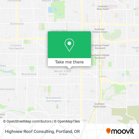 Highview Roof Consulting map