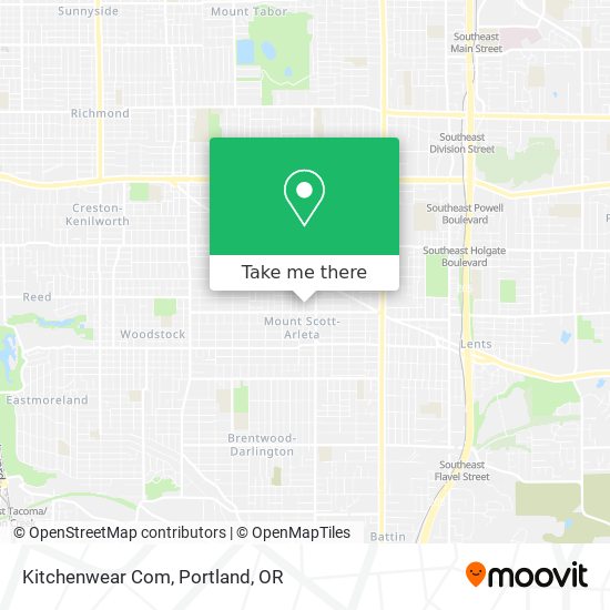 Mapa de Kitchenwear Com