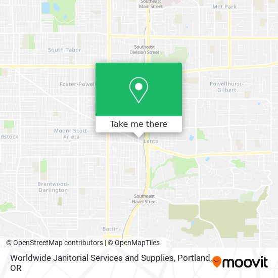 Mapa de Worldwide Janitorial Services and Supplies