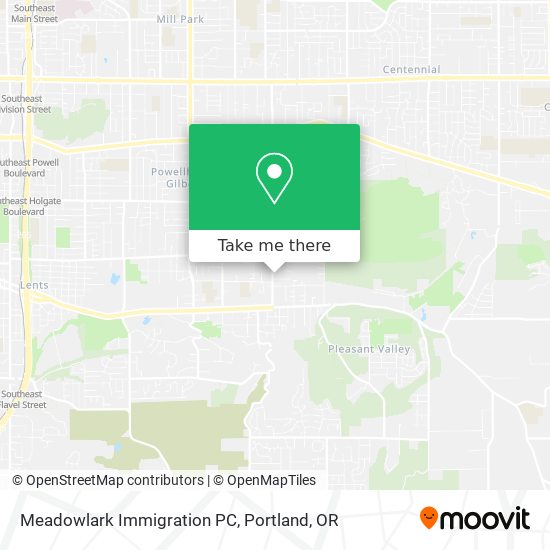 Mapa de Meadowlark Immigration PC