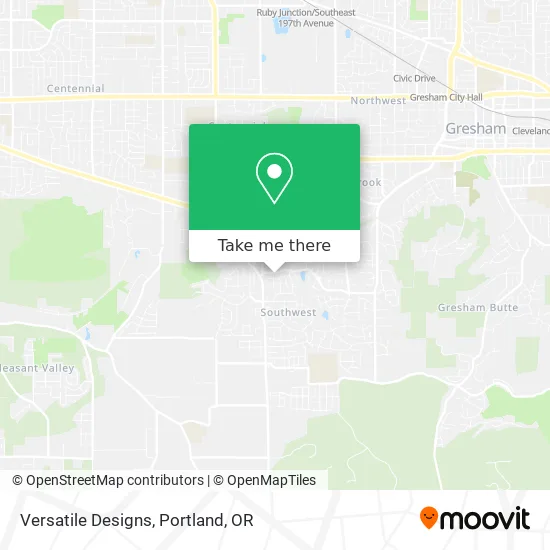 Versatile Designs map