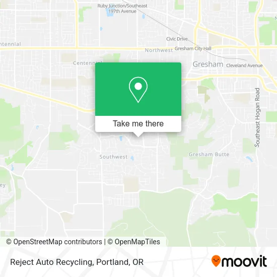 Mapa de Reject Auto Recycling