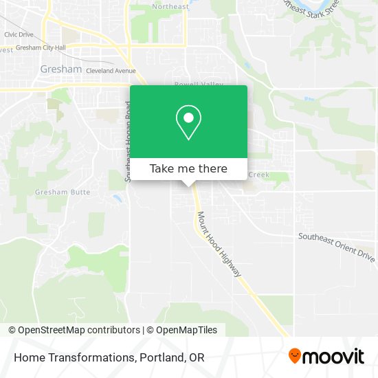 Home Transformations map