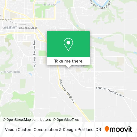 Vision Custom Construction & Design map