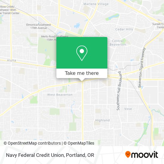 Navy Federal Credit Union map