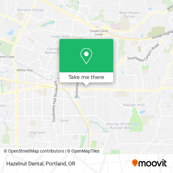 Hazelnut Dental map