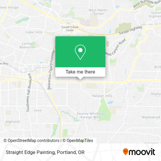 Straight Edge Painting map