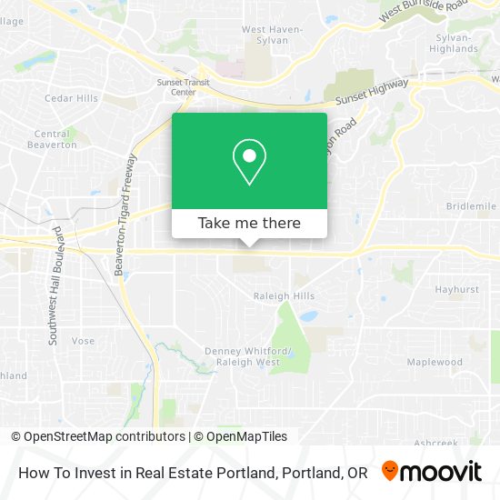 Mapa de How To Invest in Real Estate Portland