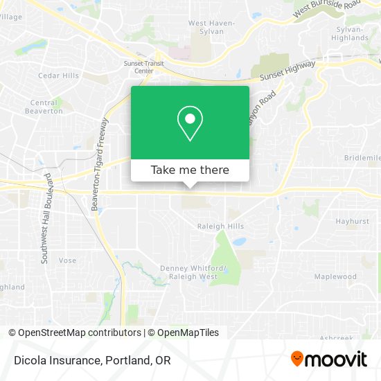 Dicola Insurance map