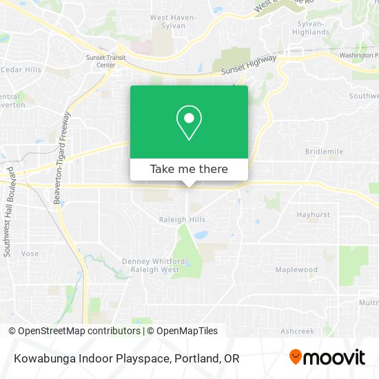 Kowabunga Indoor Playspace map