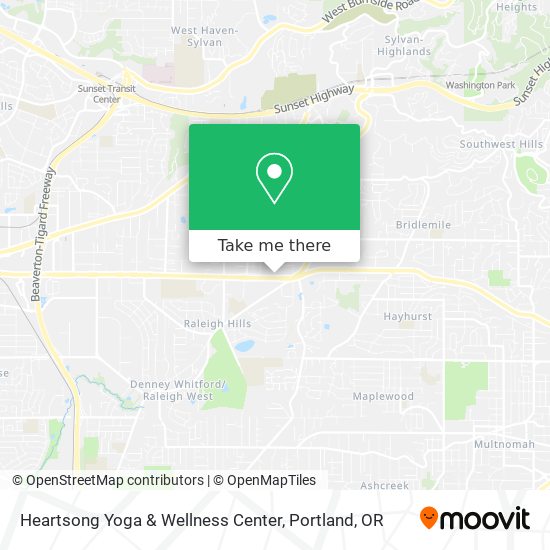 Mapa de Heartsong Yoga & Wellness Center