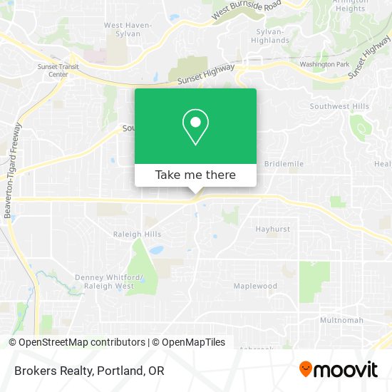 Brokers Realty map