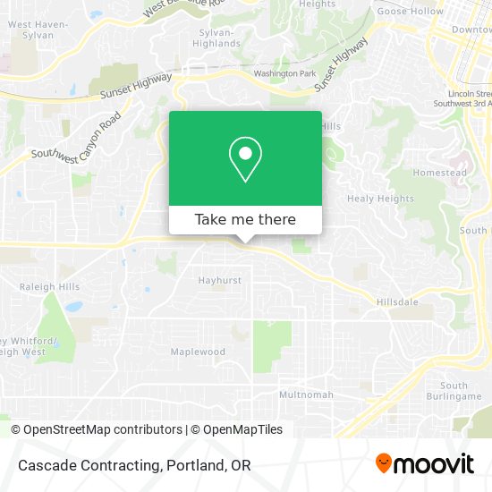 Cascade Contracting map