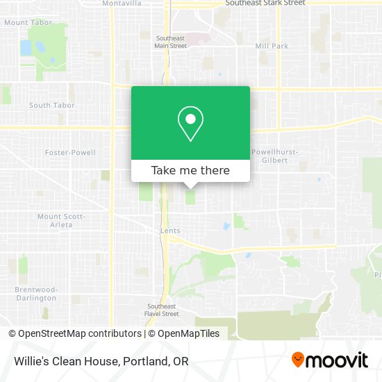 Mapa de Willie's Clean House