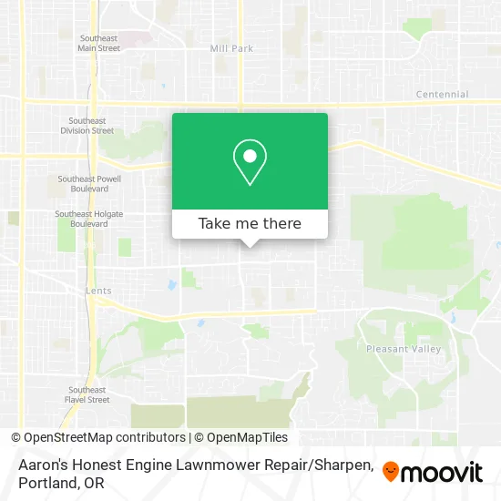 Aaron's Honest Engine Lawnmower Repair / Sharpen map
