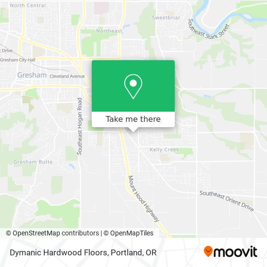 Dymanic Hardwood Floors map