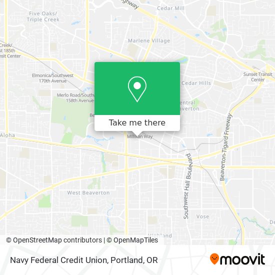 Navy Federal Credit Union map