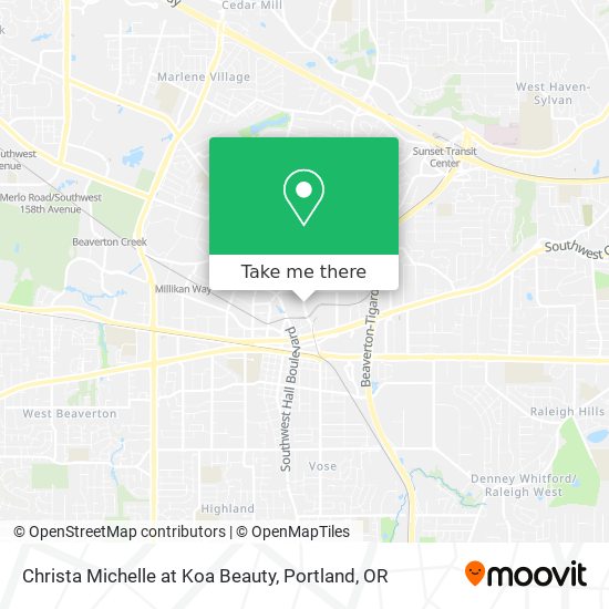 Mapa de Christa Michelle at Koa Beauty