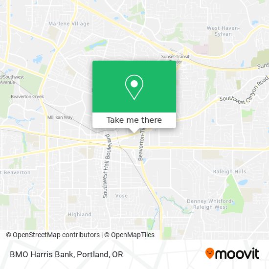 BMO Harris Bank map