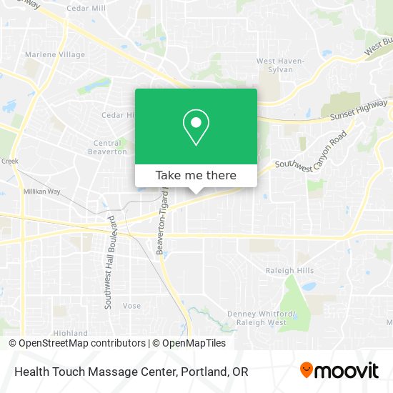 Health Touch Massage Center map