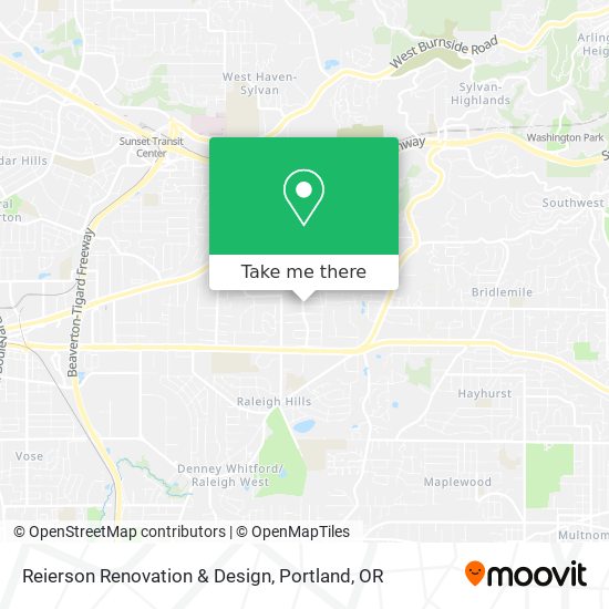 Reierson Renovation & Design map