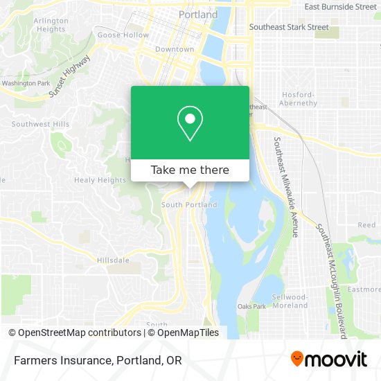 Farmers Insurance map