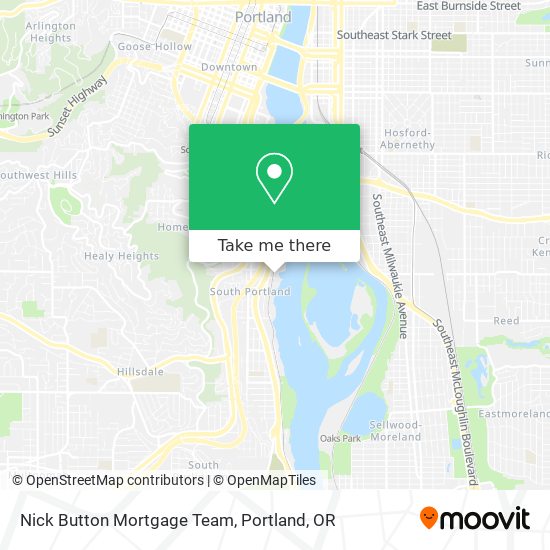 Nick Button Mortgage Team map