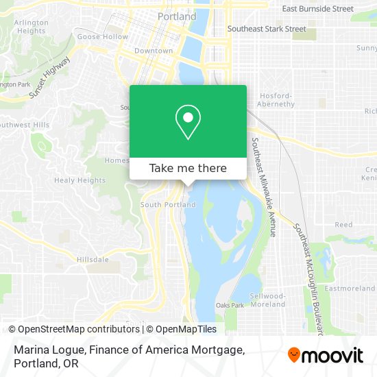Mapa de Marina Logue, Finance of America Mortgage