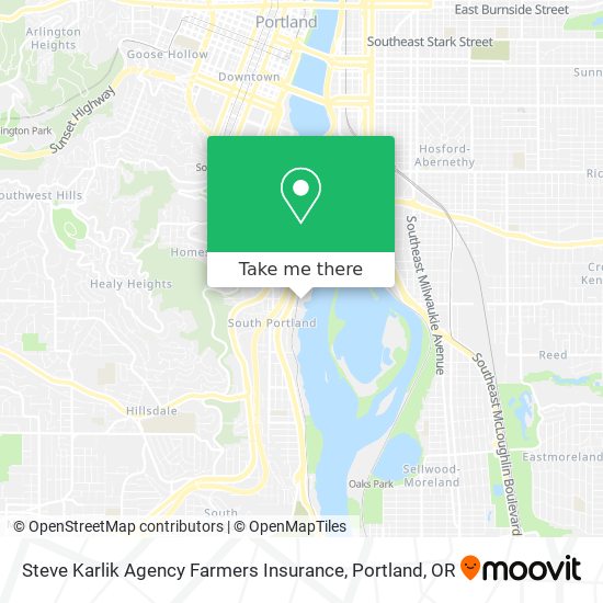 Steve Karlik Agency Farmers Insurance map