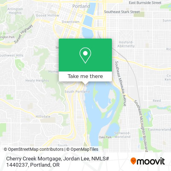 Cherry Creek Mortgage, Jordan Lee, NMLS# 1440237 map