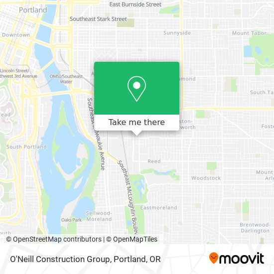 O'Neill Construction Group map