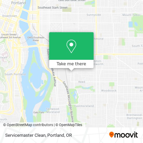 Servicemaster Clean map