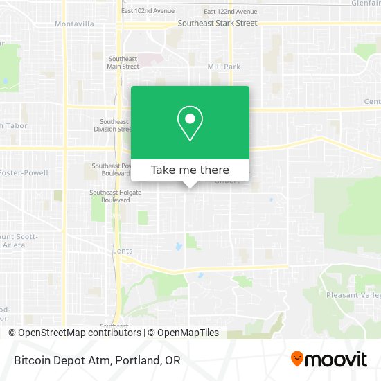 Mapa de Bitcoin Depot Atm