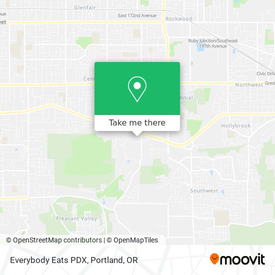 Everybody Eats PDX map