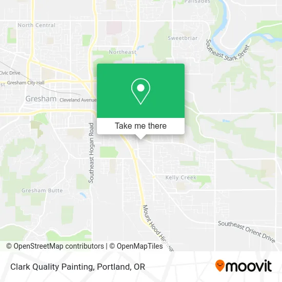 Clark Quality Painting map