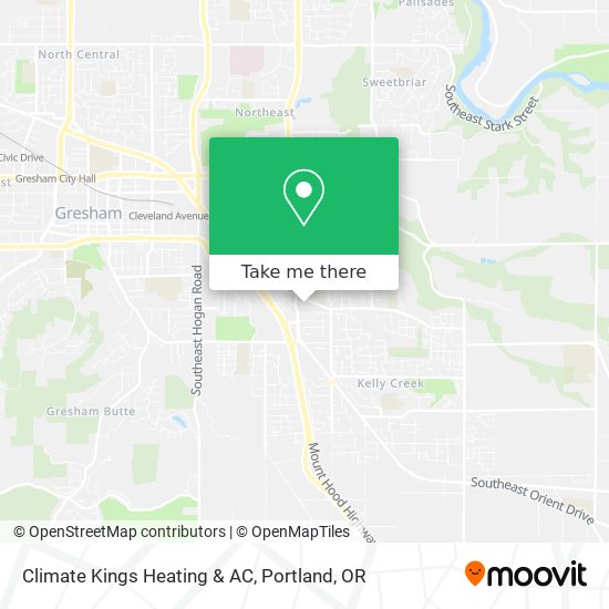 Climate Kings Heating & AC map