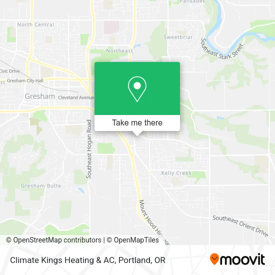Climate Kings Heating & AC map