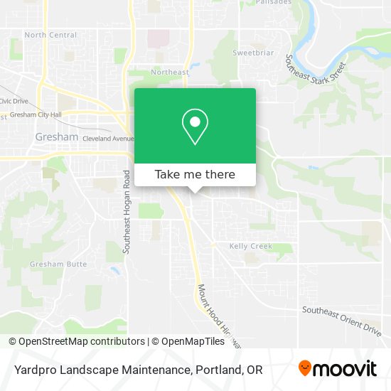 Yardpro Landscape Maintenance map