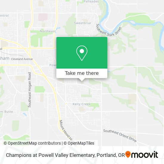 Mapa de Champions at Powell Valley Elementary