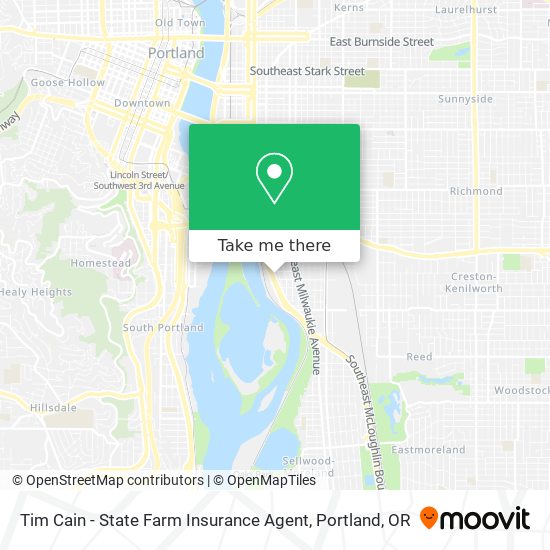 Tim Cain - State Farm Insurance Agent map