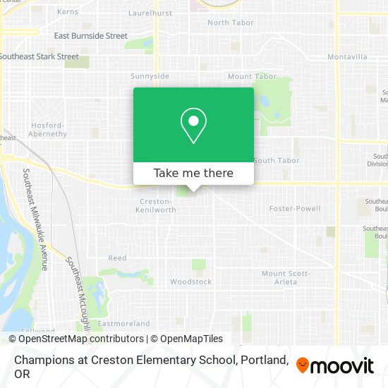 Champions at Creston Elementary School map