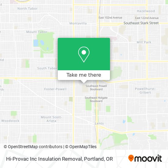 Mapa de Hi-Provac Inc Insulation Removal